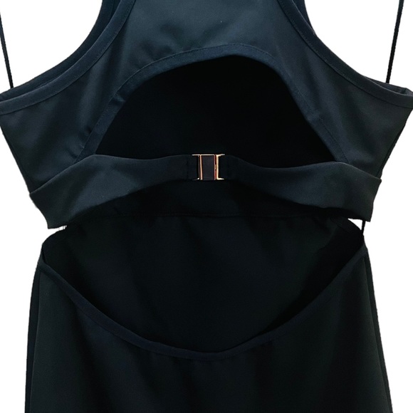 Bec & Bridge Kathy Black Bodycon Mini Dress Size 4 USA 14% Spandex Very Stretchy - Picture 11 of 11